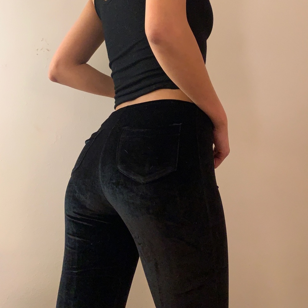 ONE OF A KIND UNIF velvet leggings